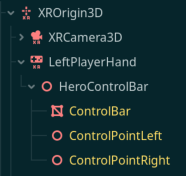 controlbar scene
structure